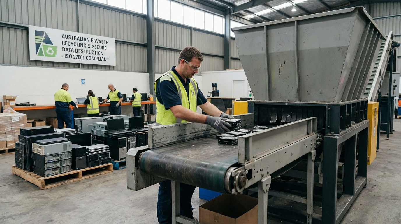 Certified Data Destruction - Secure Hardware Disposal