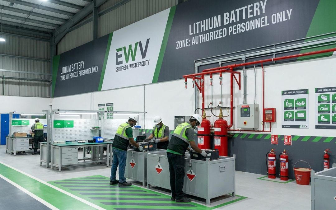 Lithium Battery Dangers in E-Waste | E-Waste Victoria
