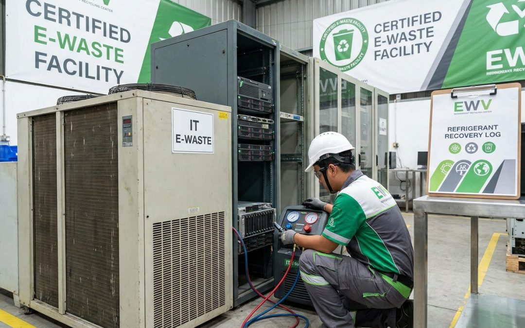 Refrigerant Recovery from Old IT Equipment