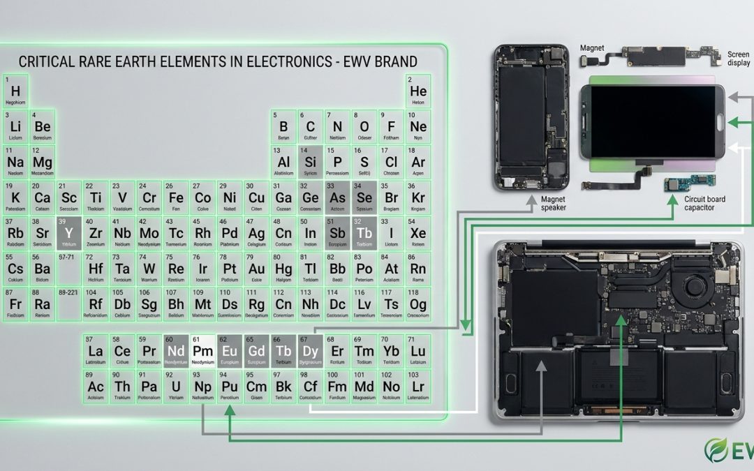 Rare Earth Elements in Your Old Electronics