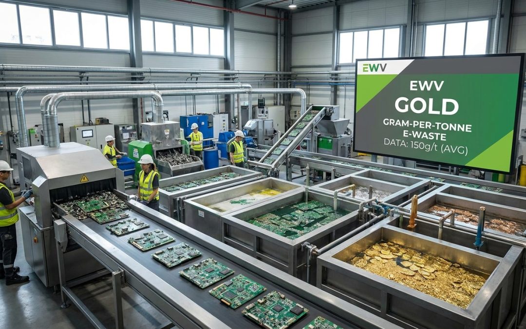 Gold Recovery from Circuit Boards