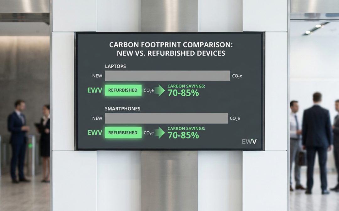 Carbon Footprint of New vs Refurbished Devices: The Numbers