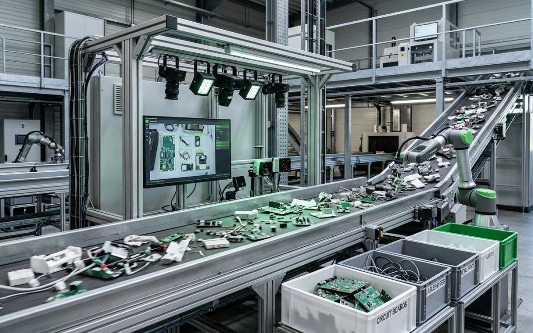 The Role of AI in E-Waste Sorting and Processing