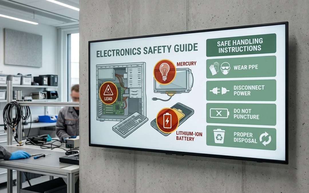 How to Identify Hazardous Components in Old Electronics