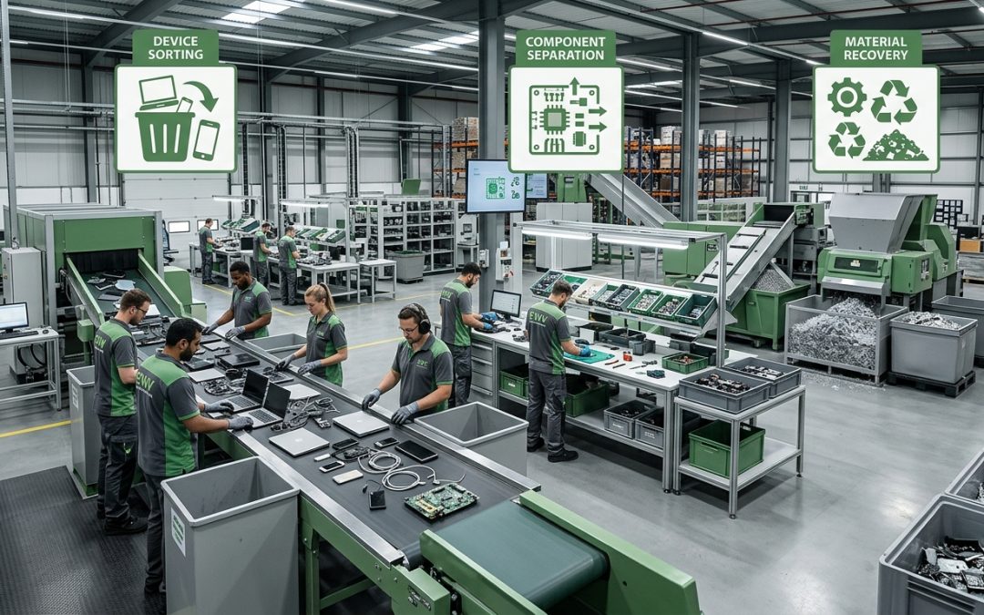 What Happens at an E-Waste Recycling Facility? | E-Waste Victoria