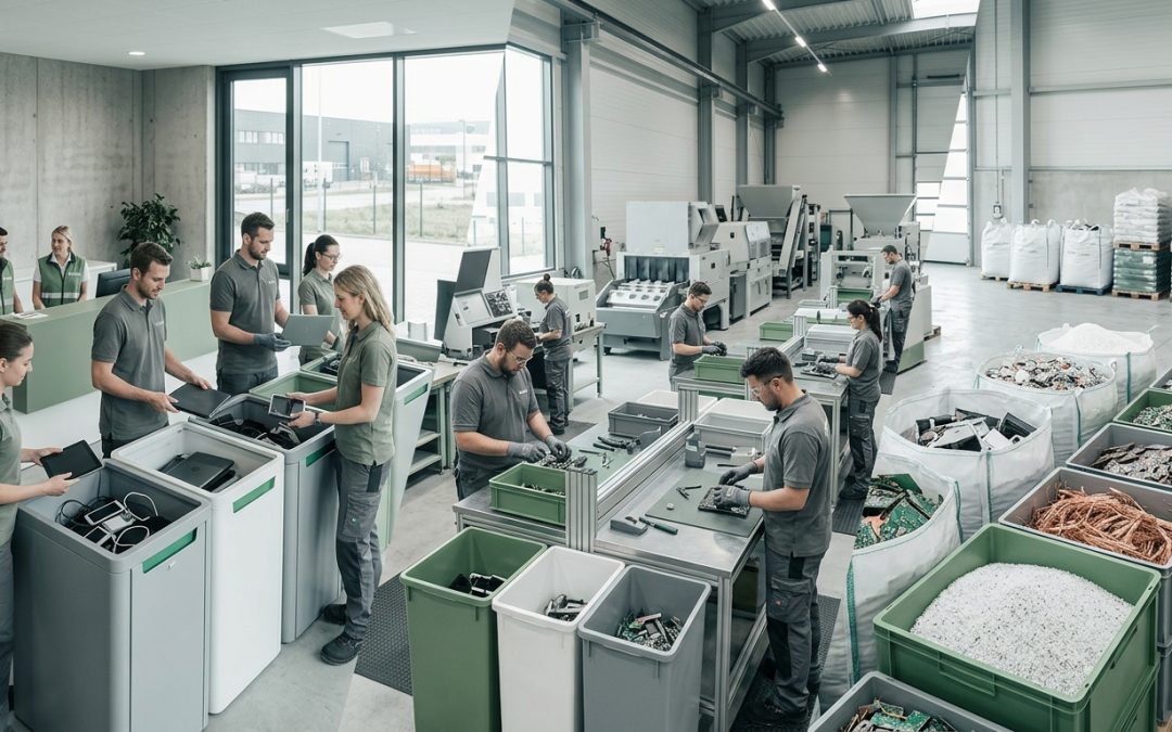 How Your Recycled Electronics Become New Products