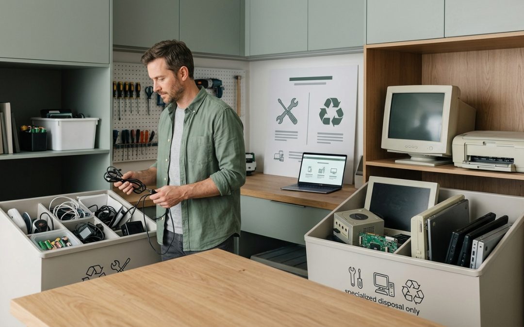 DIY E-Waste Recycling: What You Can and Can’t Do at Home
