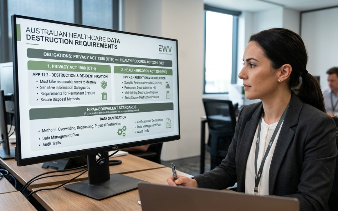 HIPAA-Equivalent Data Destruction Requirements