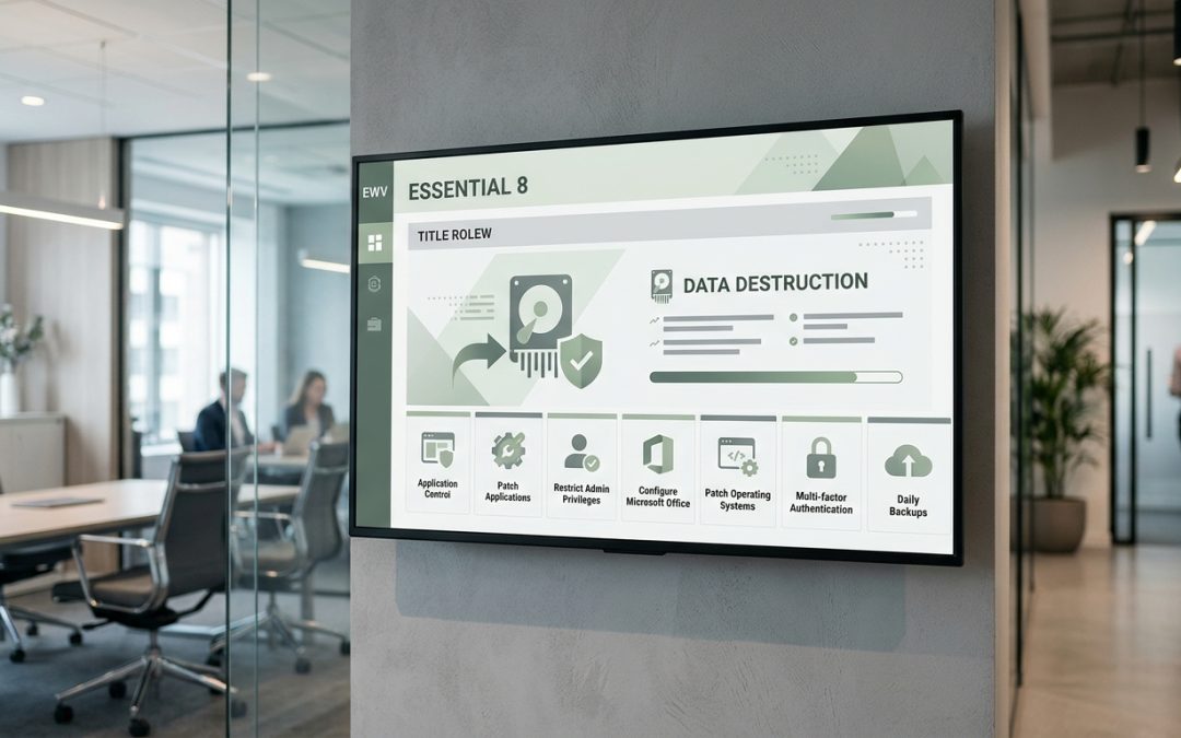 ASD Essential Eight and IT Asset Disposal