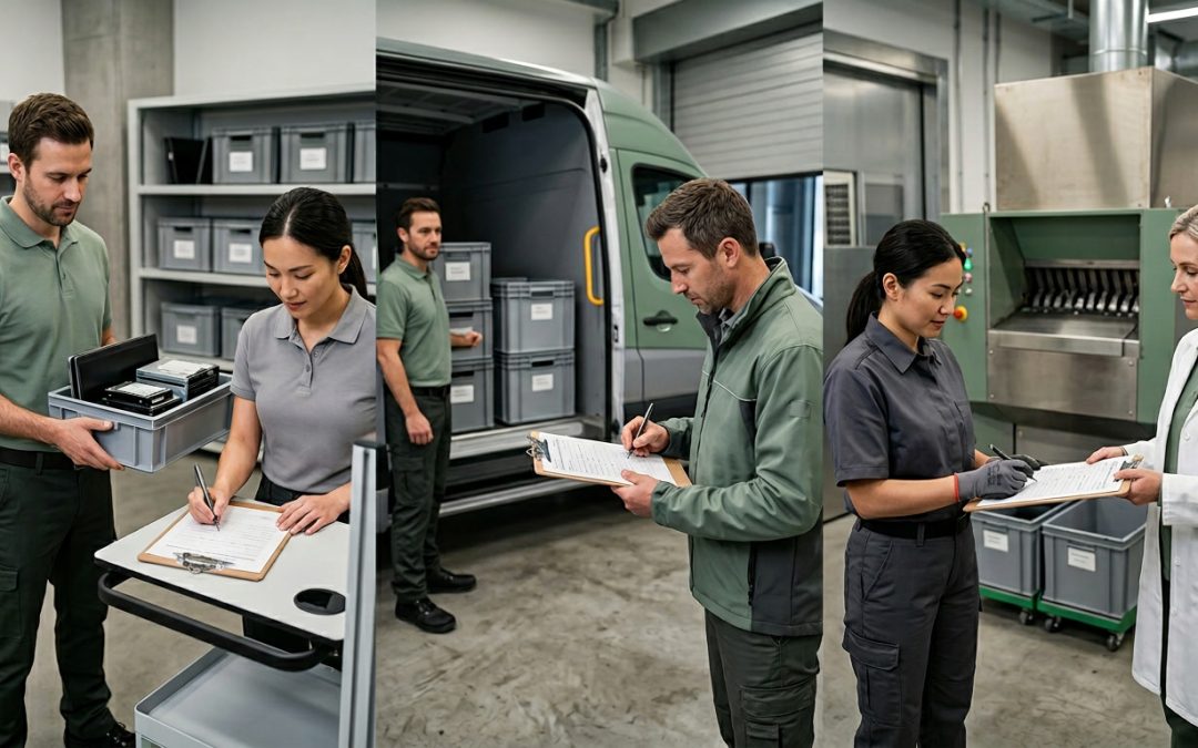 Chain of Custody Documentation for Data Destruction