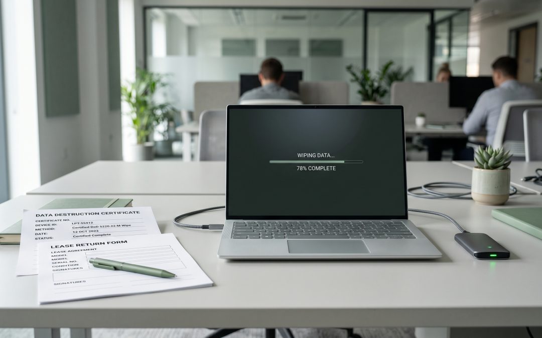 Lease Return Data Destruction: Wiping Data Before Returning Leased IT Equipment