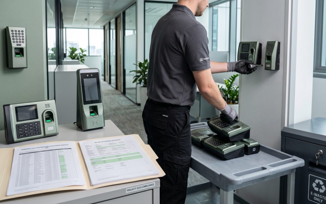 Biometric Data Device Disposal: Protecting Fingerprint and Face Data on End-of-Life Equipment