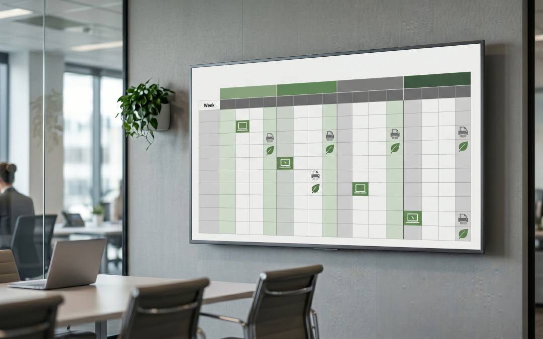 Annual ITAD Planning: A Year-Round Calendar