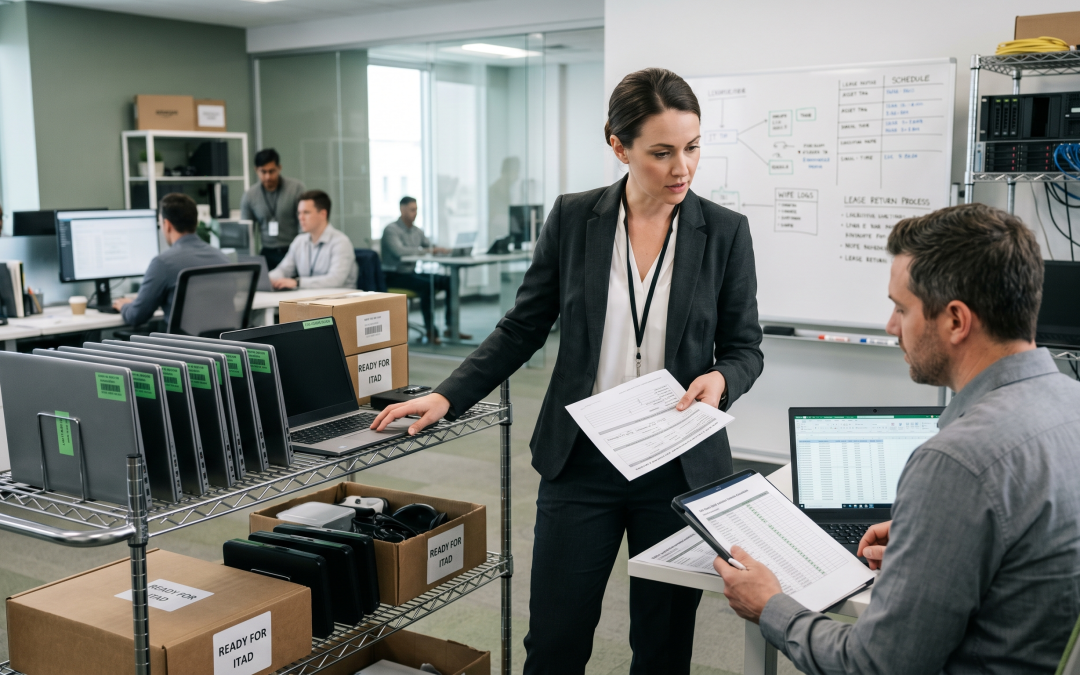 ITAD for Leased Equipment: Responsibilities and Process