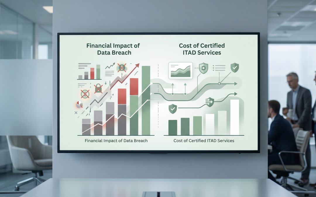Cost of a Data Breach vs Cost of Proper Disposal
