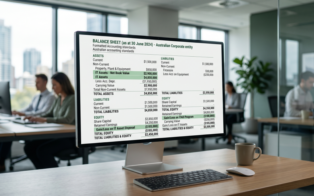 How ITAD Affects Your Balance Sheet