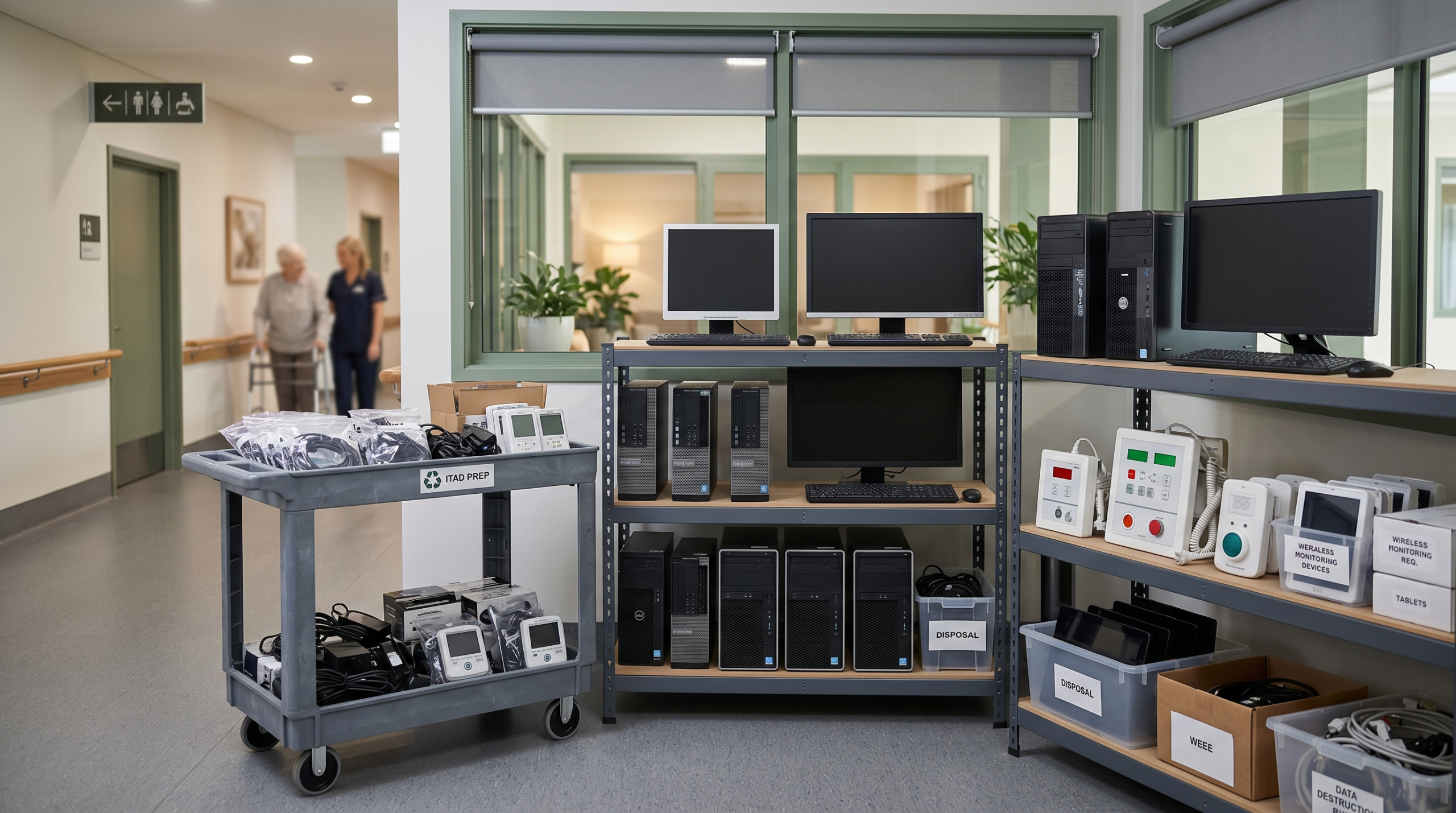 ITAD for Aged Care Providers | E-Waste Victoria