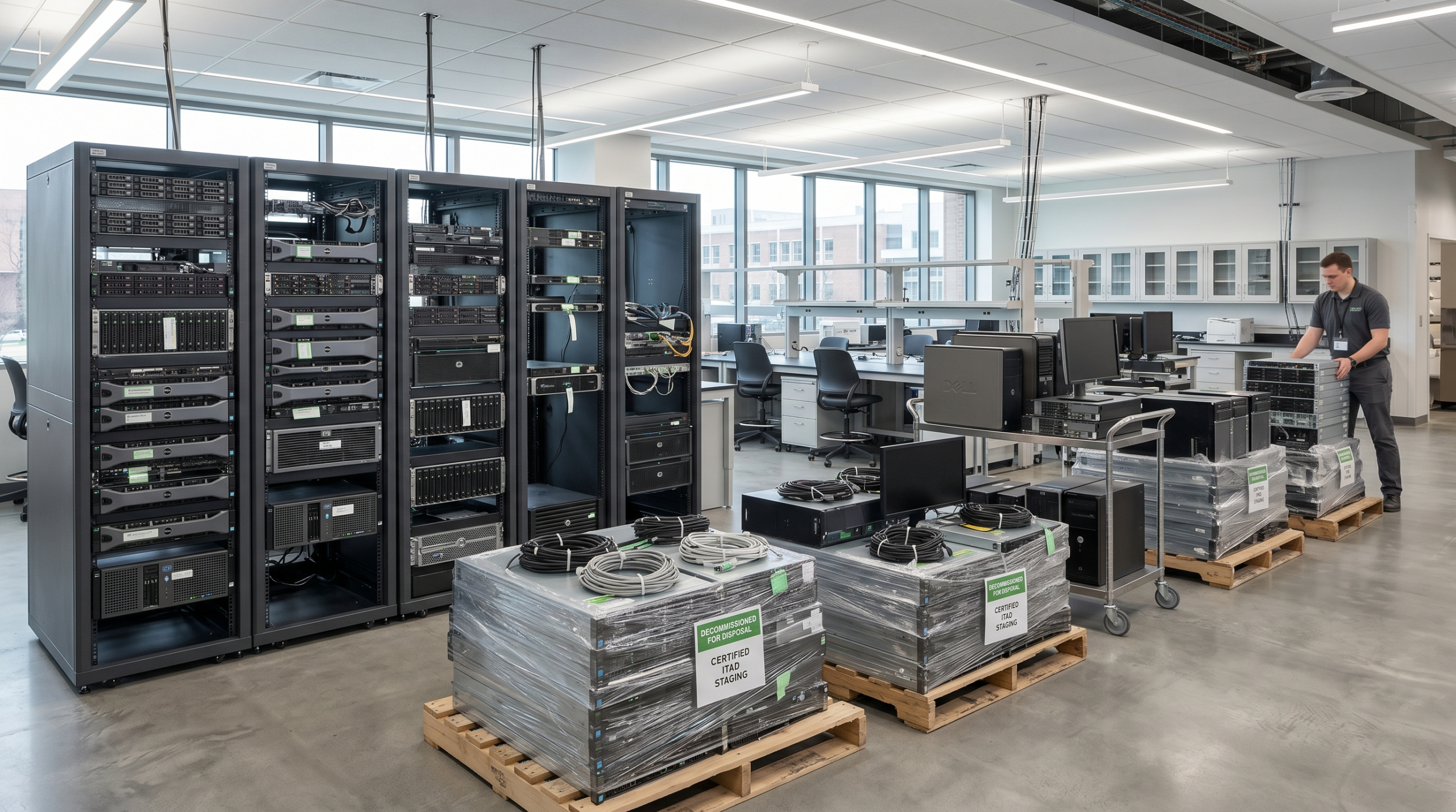 ITAD for Universities: Research Equipment | E-Waste Victoria