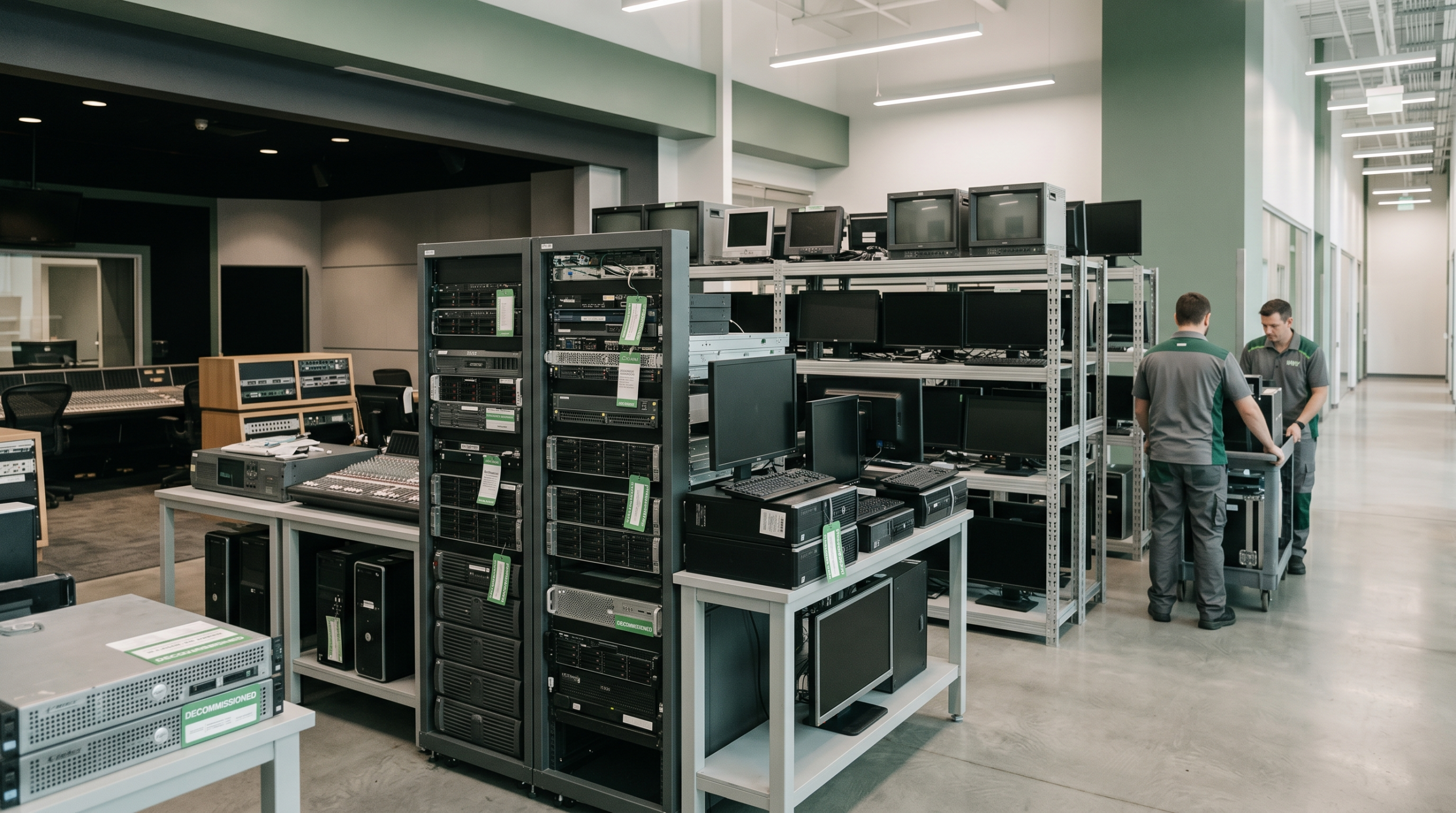 ITAD for Media and Broadcasting Companies | E-Waste Victoria