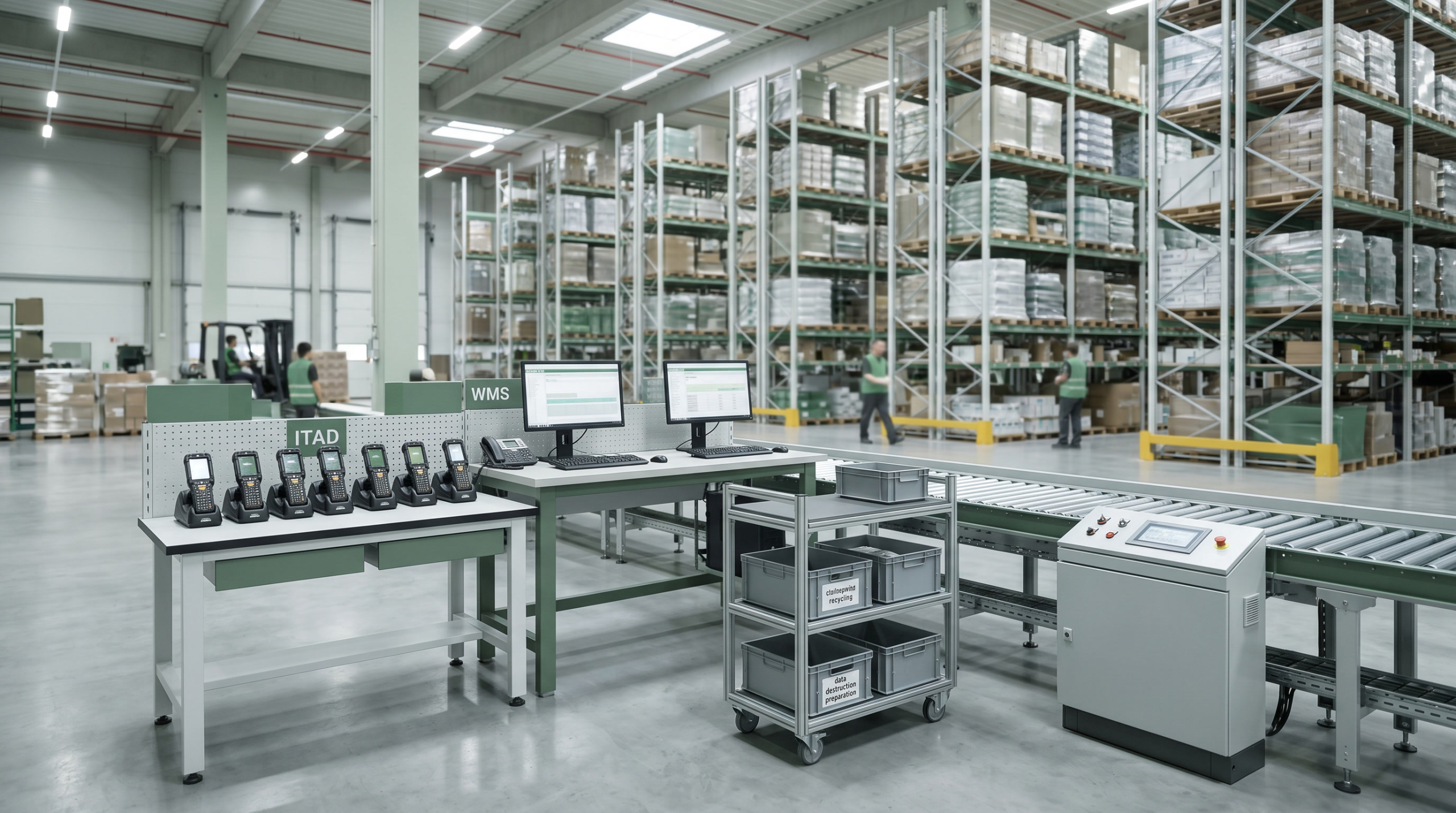 ITAD for Logistics and Warehousing | E-Waste Victoria