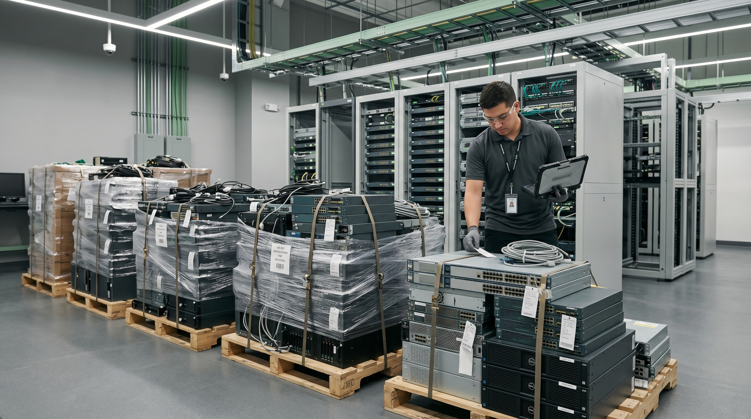 ITAD for Telecommunications Providers | E-Waste Victoria
