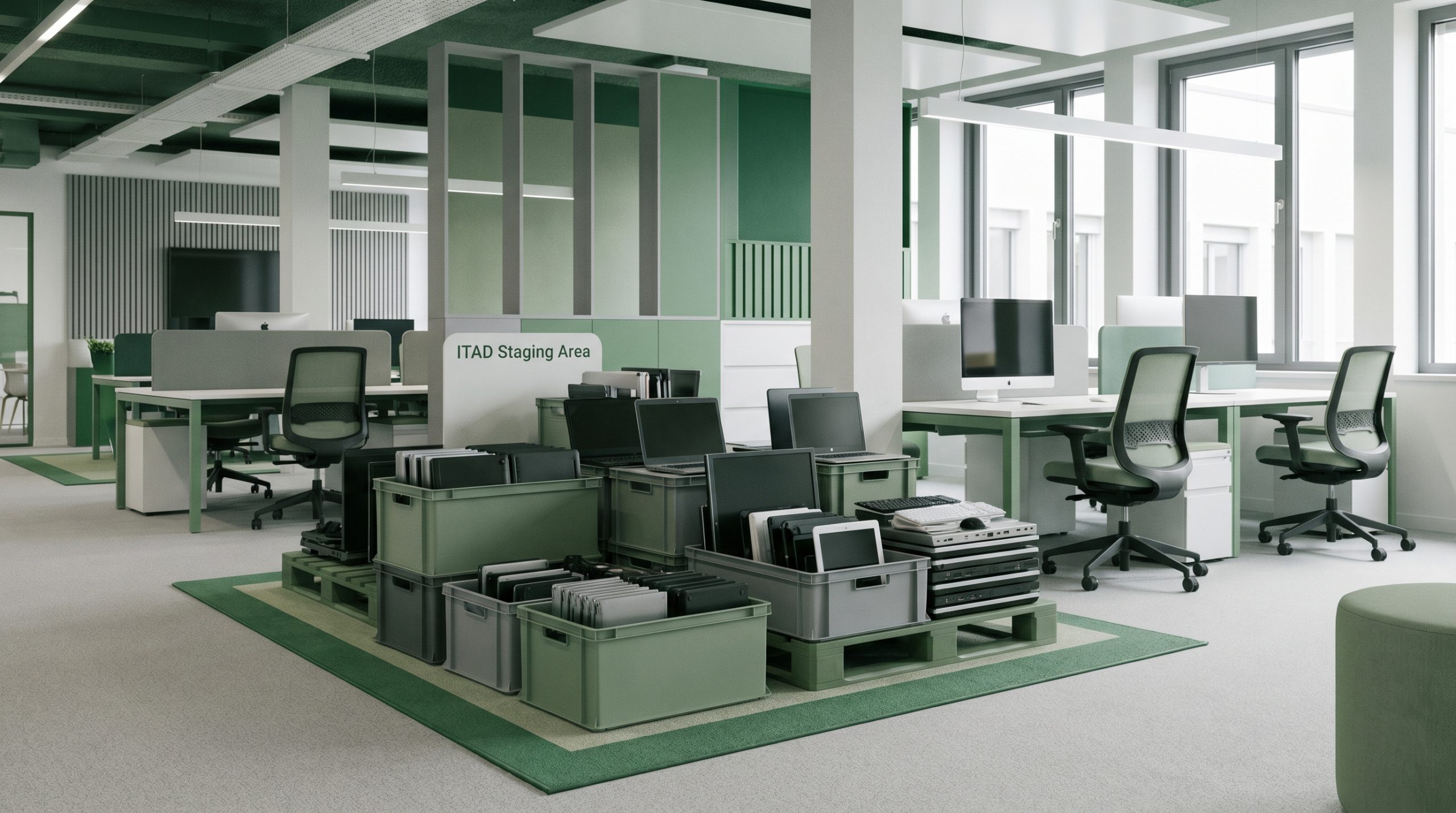 ITAD for Coworking and Shared Office Spaces | E-Waste Victoria