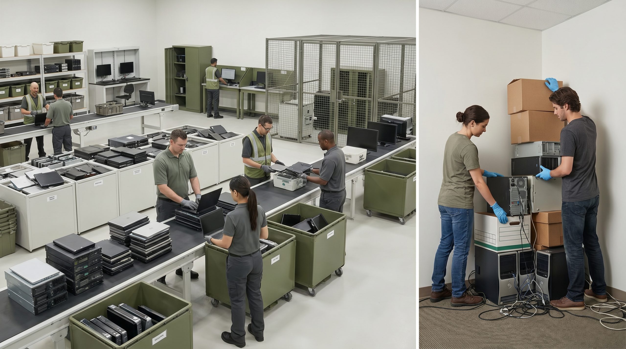 ITAD Provider vs. Doing It In-House: Pros and Cons | E-Waste Victoria
