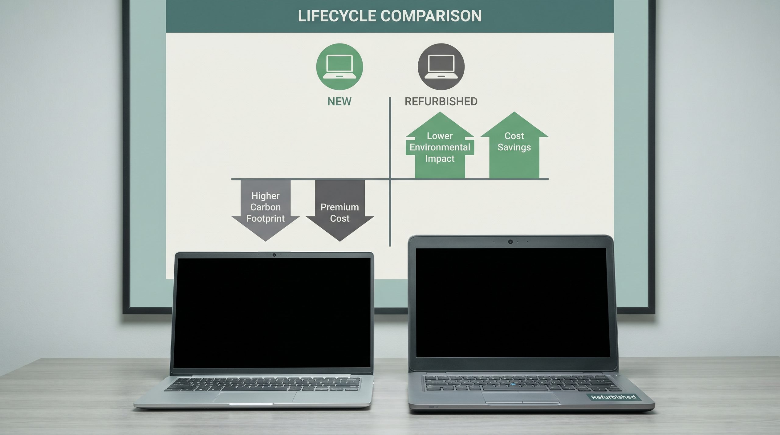 New Equipment vs Refurbished: Lifecycle Comparison | E-Waste Victoria
