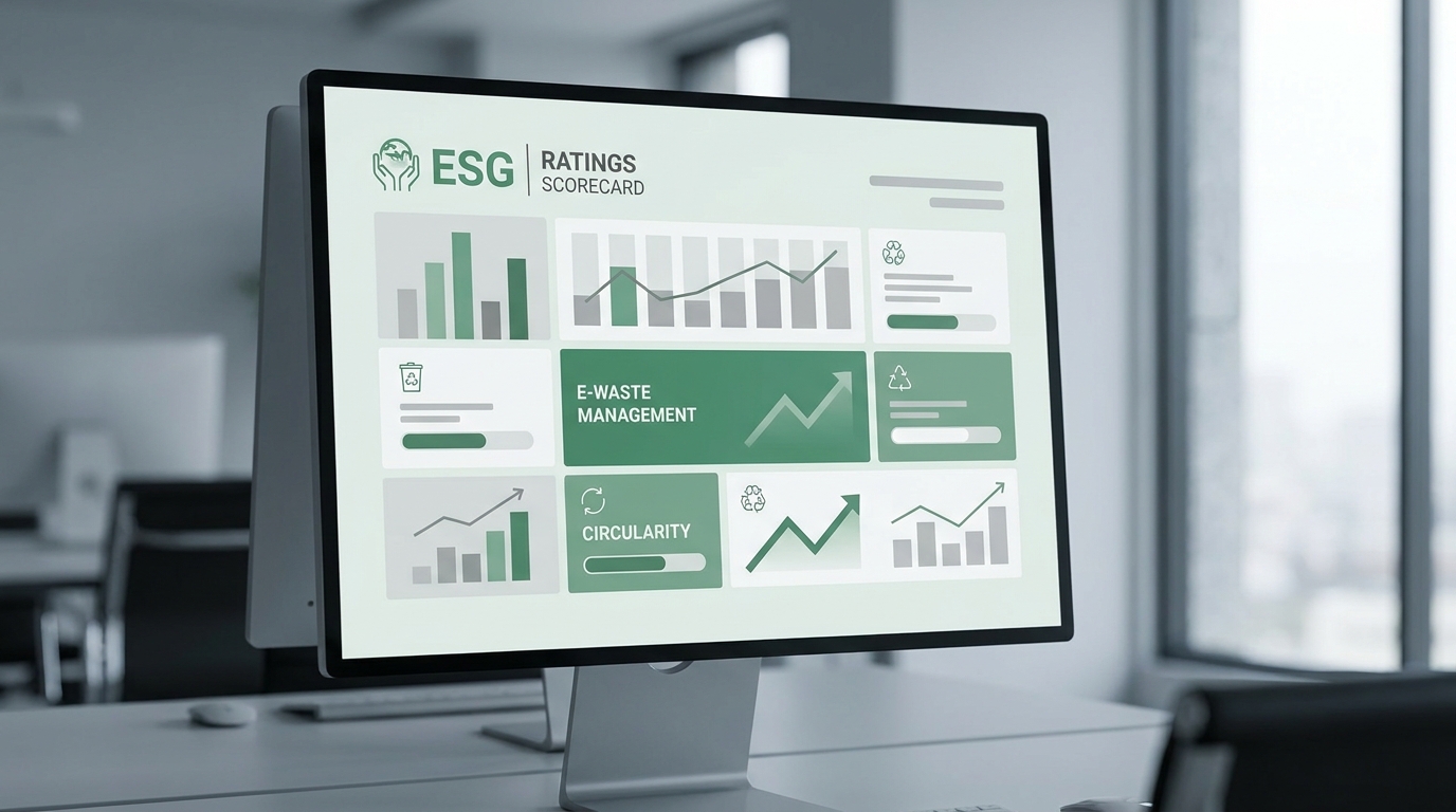ESG Ratings Agencies and E-Waste Performance | E-Waste Victoria