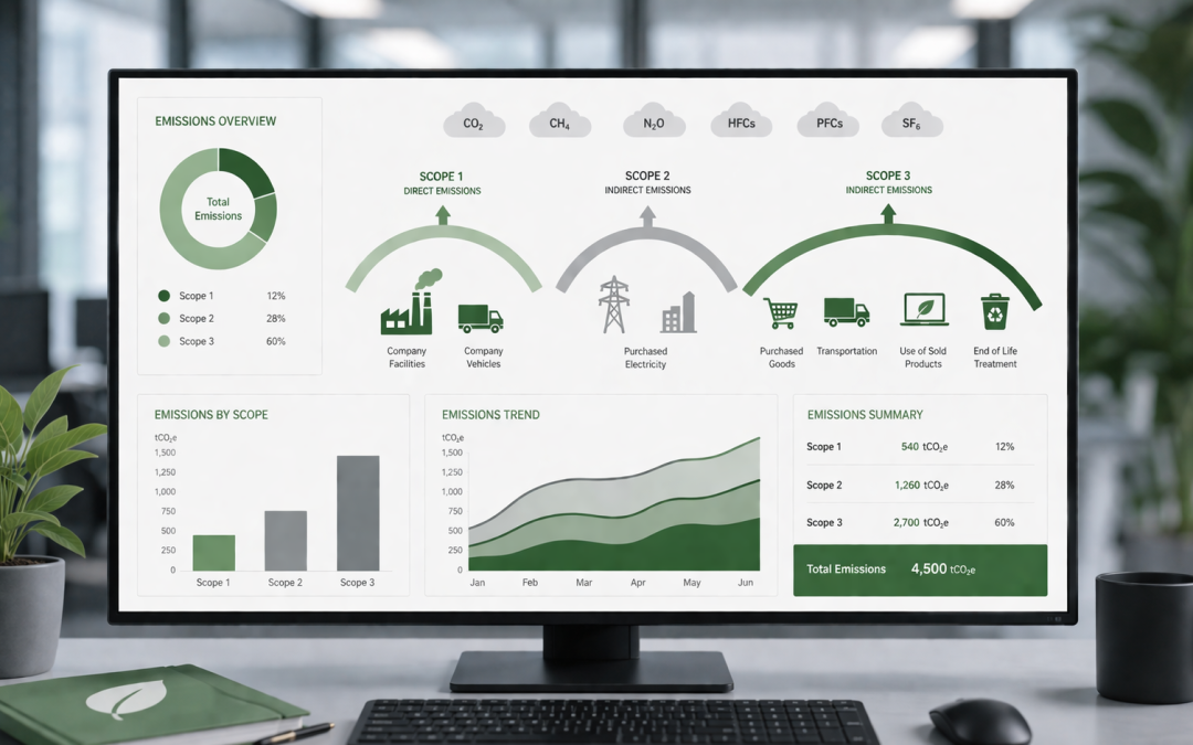 Scope 1, 2, and 3 Emissions in IT Lifecycle