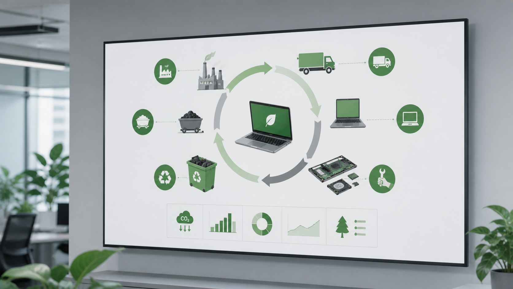 Life Cycle Assessment (LCA) of Common IT Equipment | E-Waste Victoria