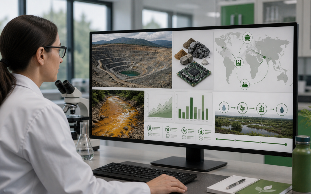 Chemical Pollution from E-Waste Recycling Processes