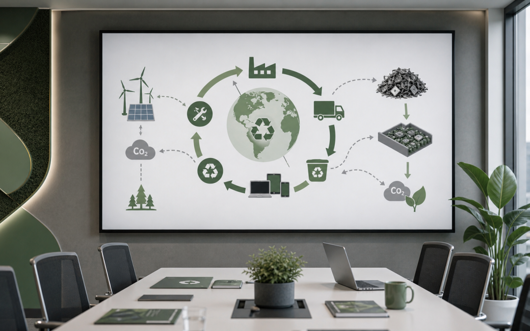 The Circular Carbon Economy and Electronics