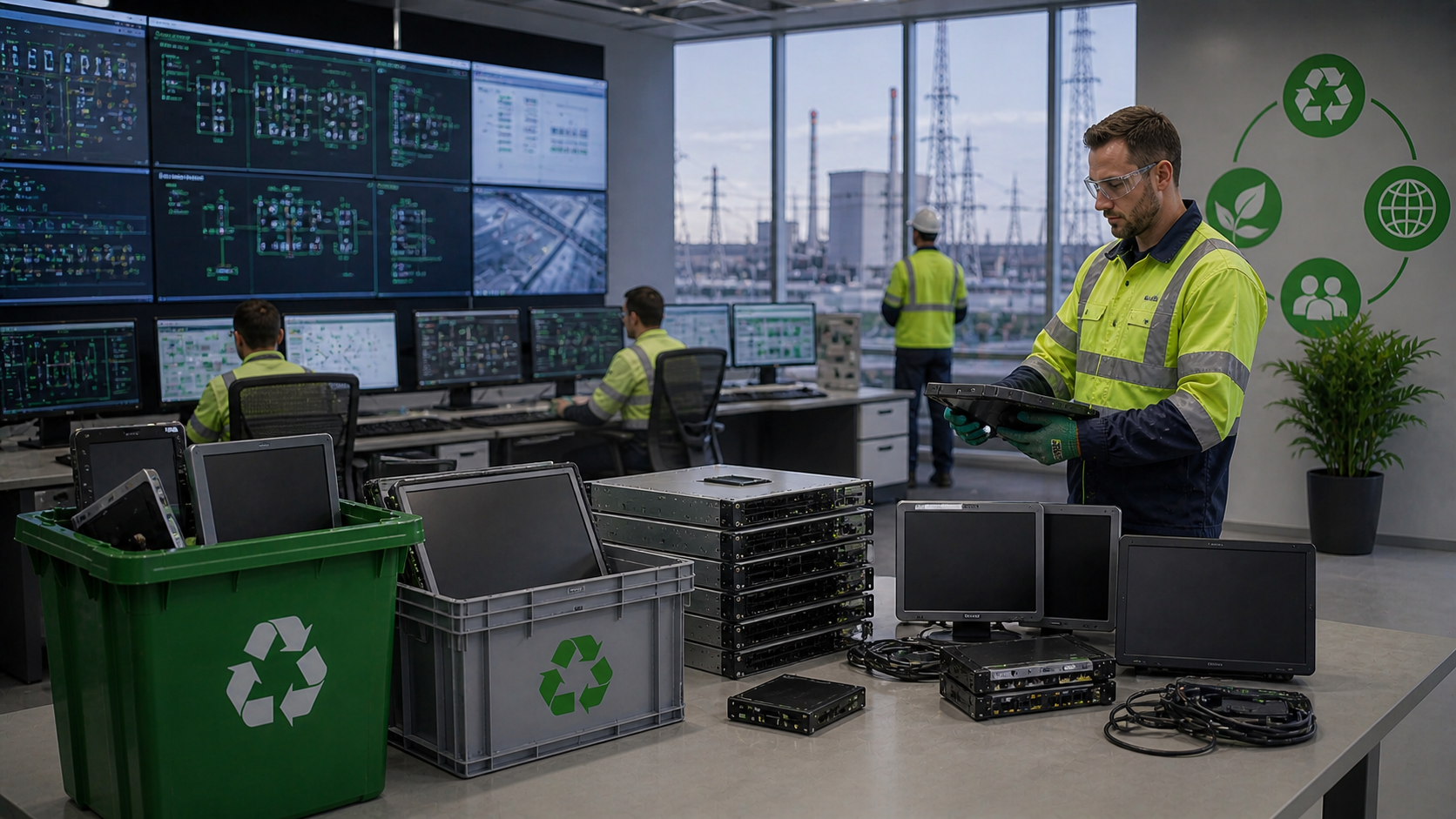 Energy Sector ESG: IT Equipment in Utilities | E-Waste Victoria
